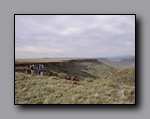 Click to enlarge 847 shelr bpk 14062005 hikers on rst nr descent point.jpg